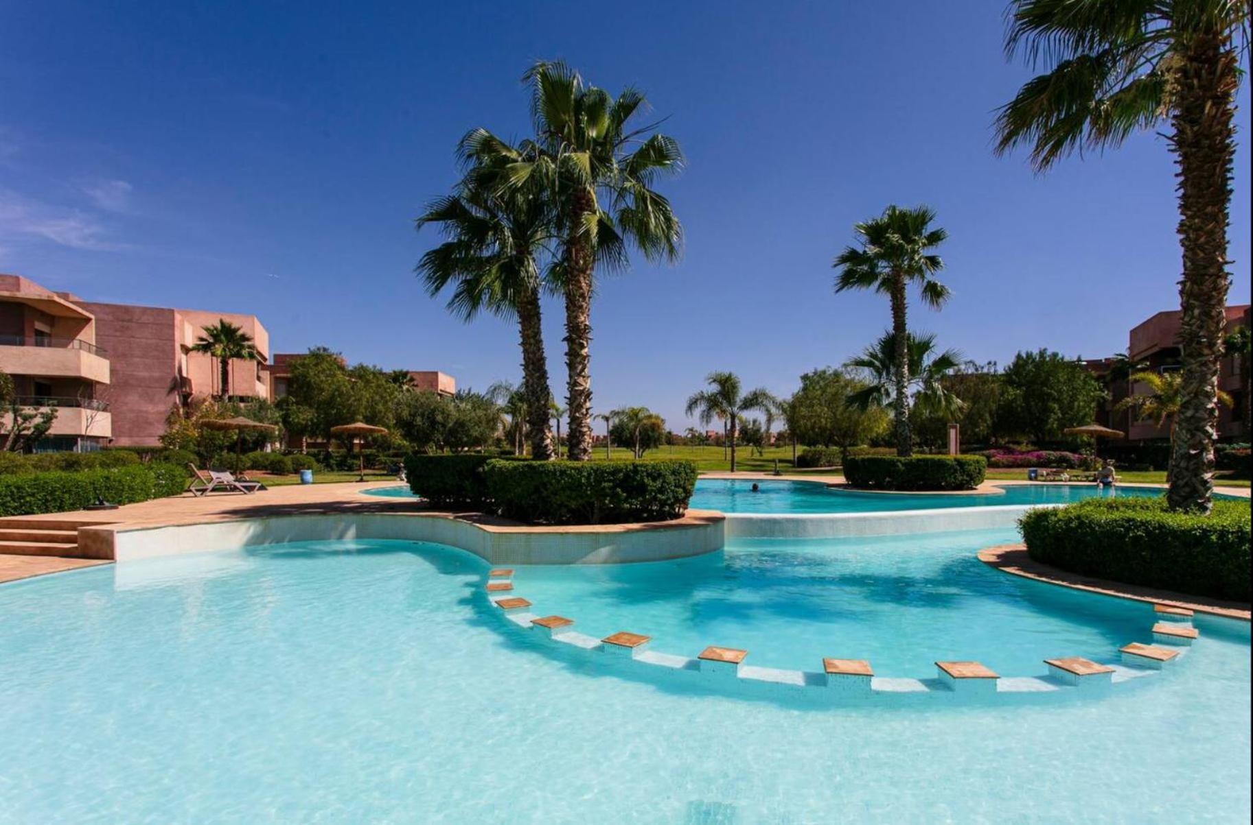 Avec Piscine Au Coeur De Marrakech Apartamento